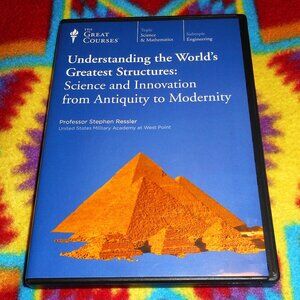 GREAT COURSES Understanding the World's Greatest Structures 4-DVDs *No Guidebook